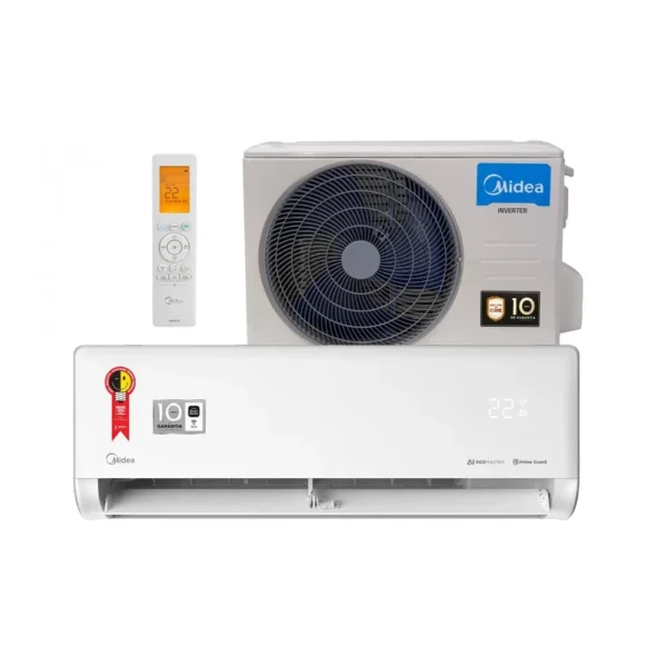 Midea Inverter 9000 BTUs Frio Branco